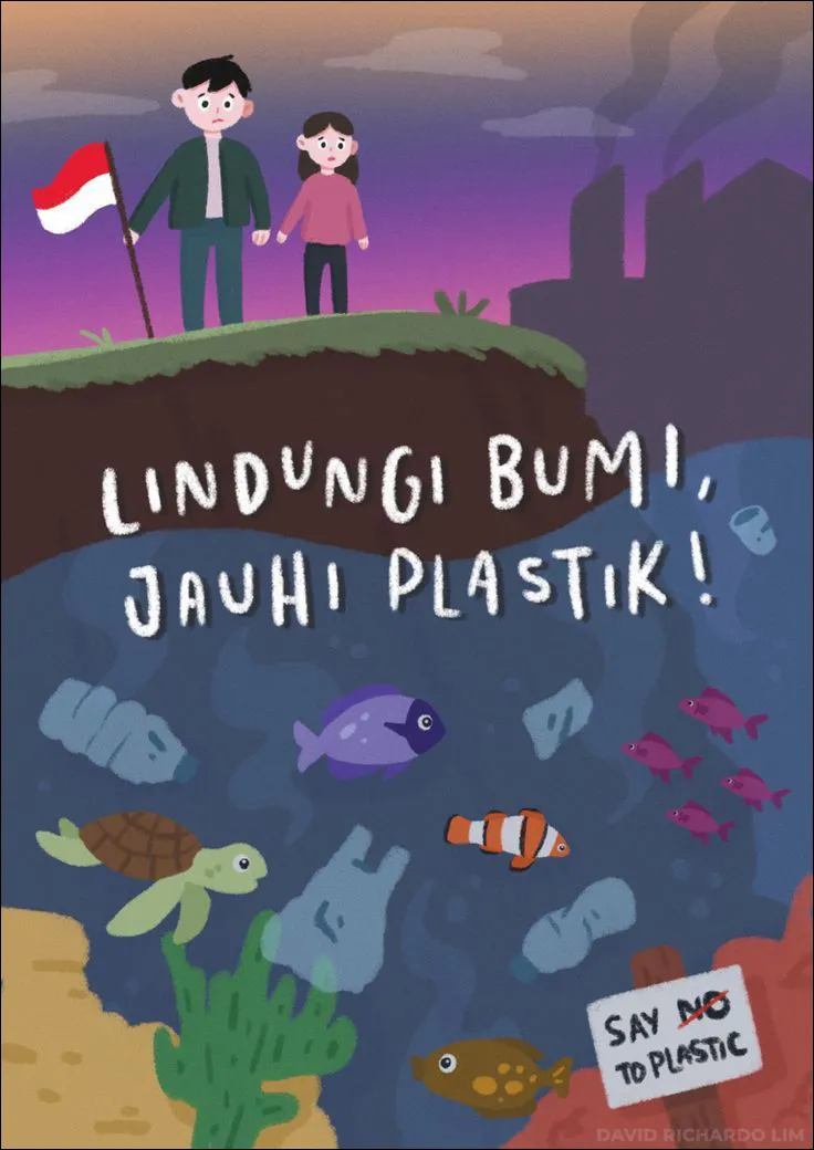 2 Lindungi Bumi Jauhi Plastik