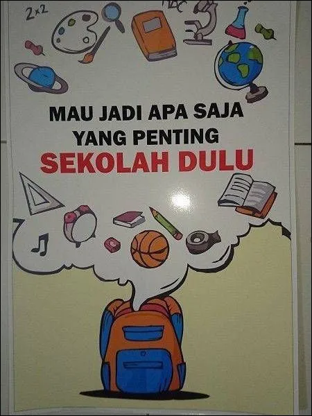 24 Mau Jadi Apa Nanti, Sekolah Saja Dulu