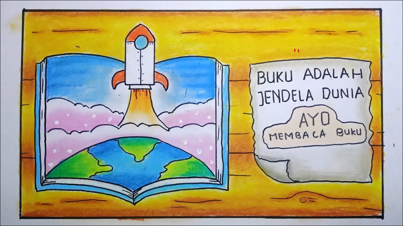 7 Buku Adalah Jendela Dunia