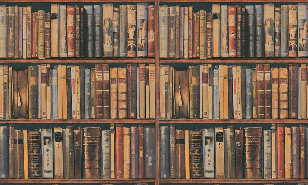 9 Library Book Wallpaper