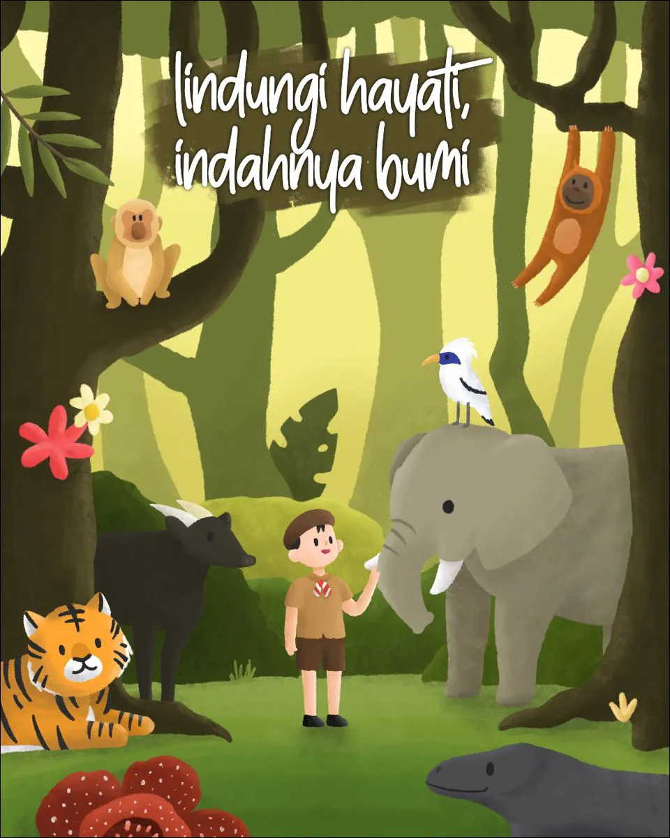 9 Lindungi Hayati, Indahnya Bumi