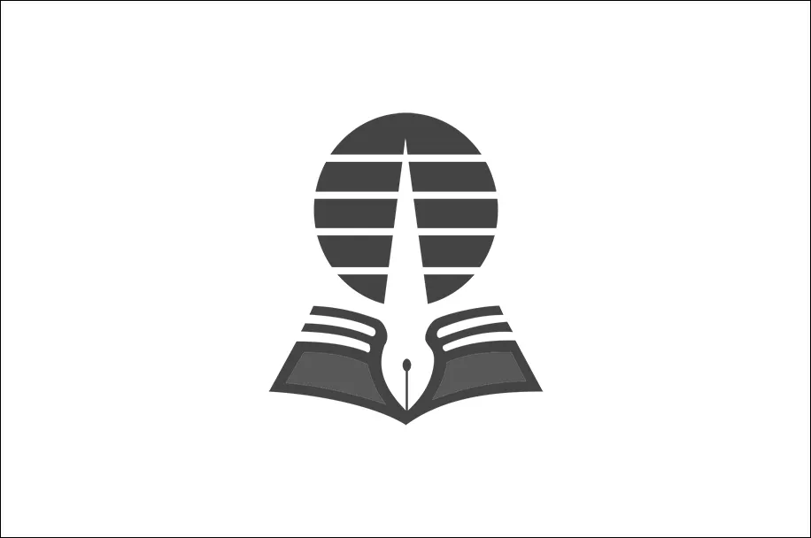 Download Logo UT Hitam Putih Tanpa Teks PNG