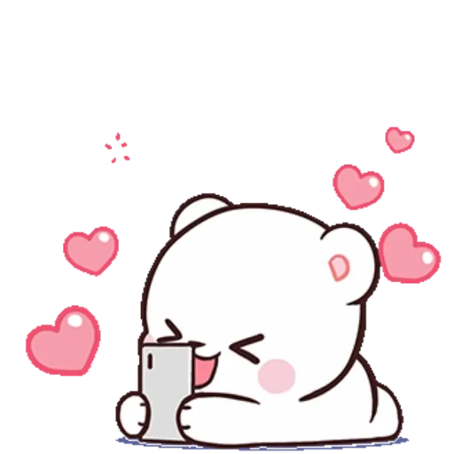 Stiker Beruang Bucin 1