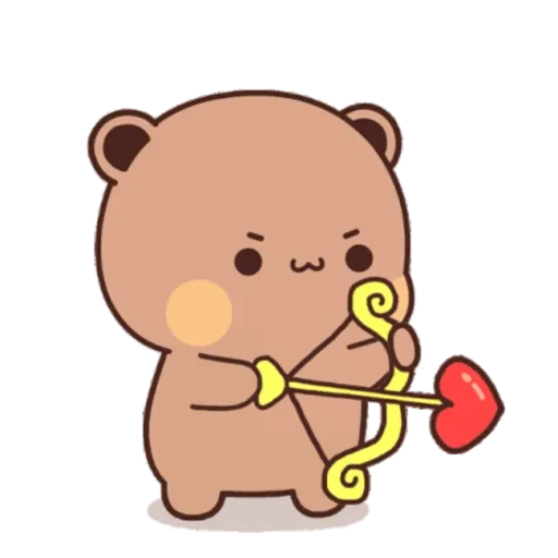 Stiker Beruang Bucin 2