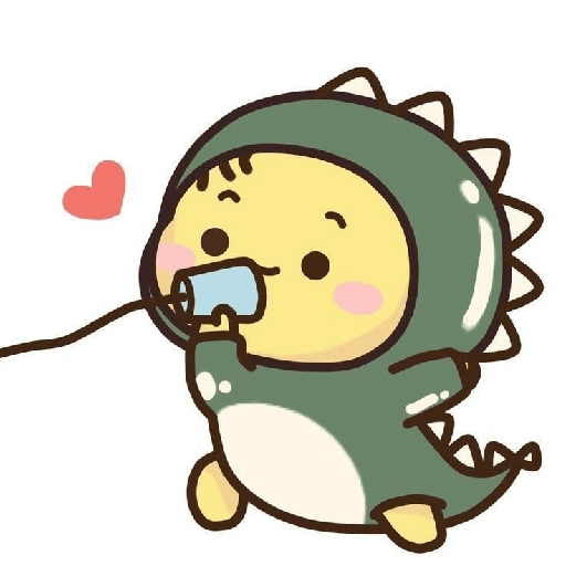 Stiker Pentol Dino 3