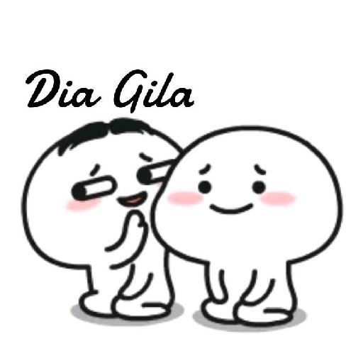 Stiker Pentol Menggemaskan 1