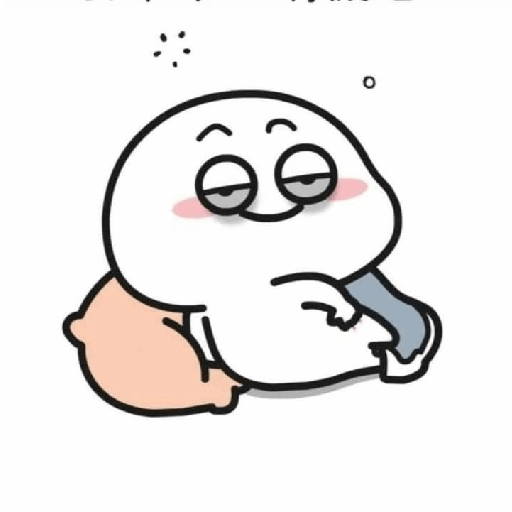 Stiker Pentol Menggemaskan 3