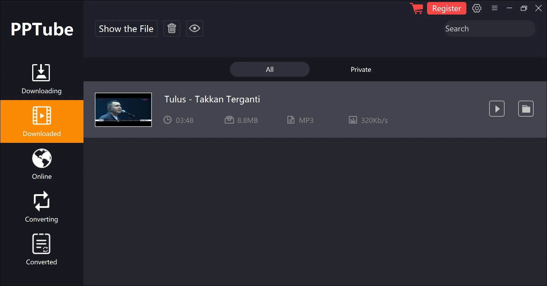 4 Hasil Download MP3 YouTube di PPTube