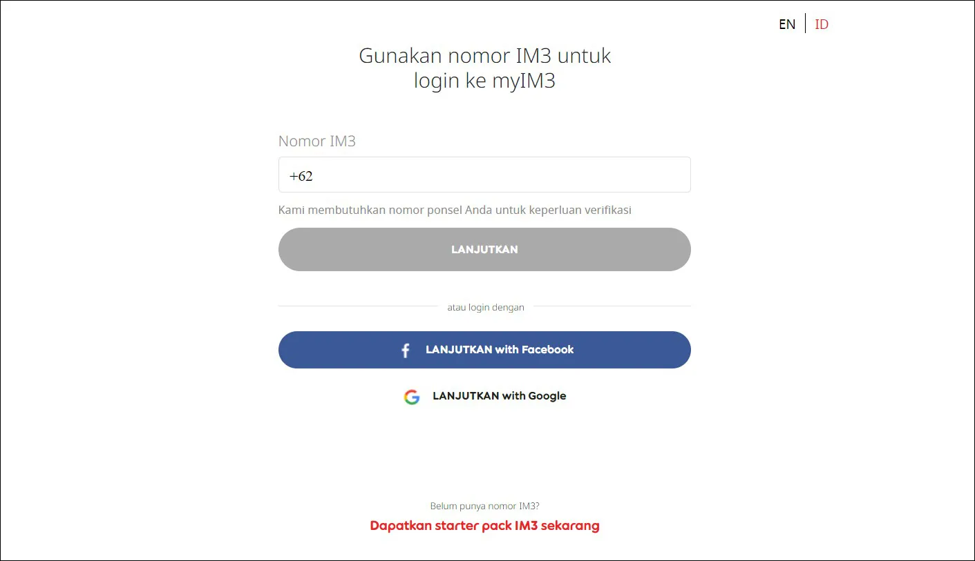 Cek Kuota Indosat Lewat Situs Resmi