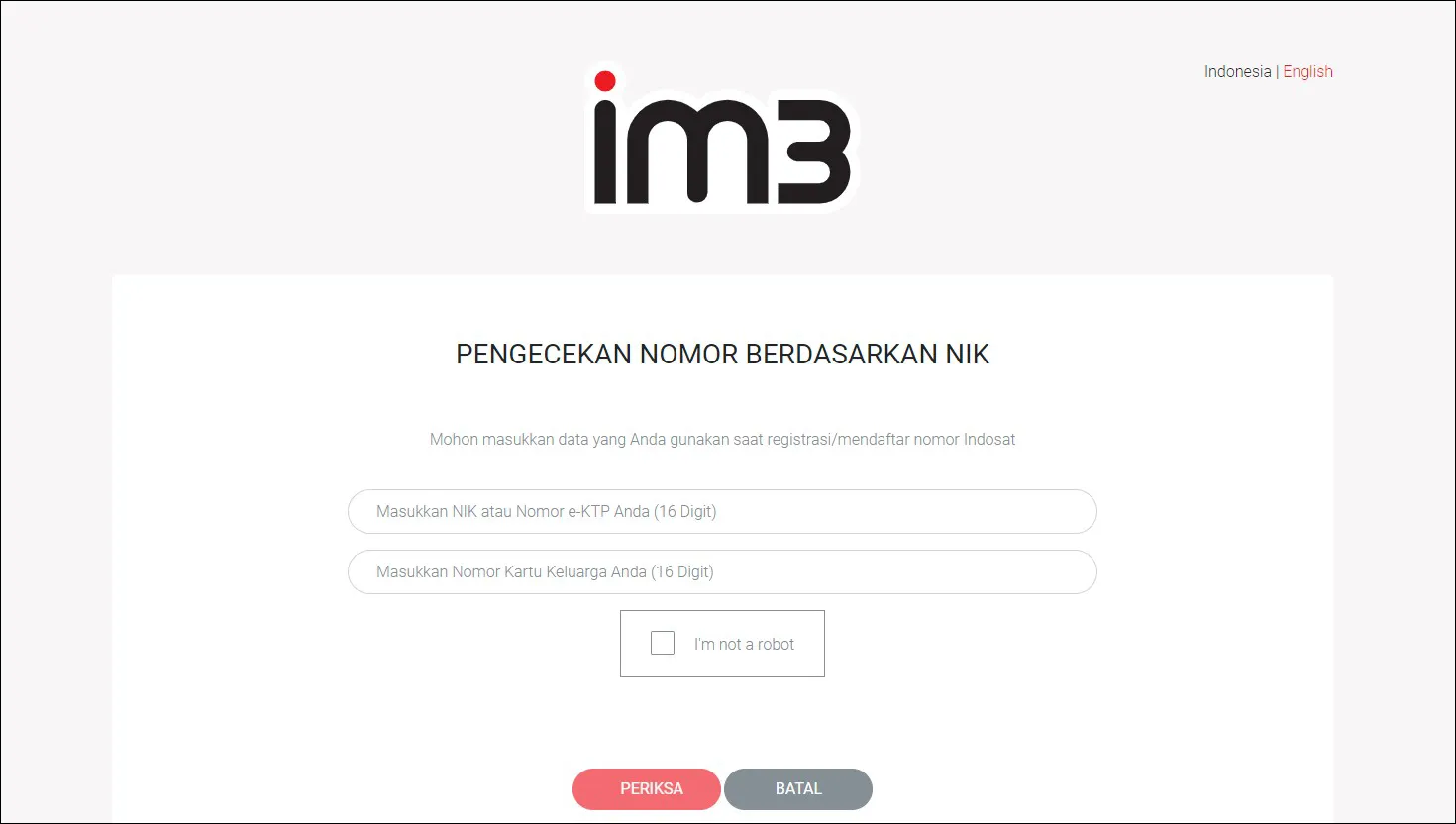 Cek Nomor Indosat Lewat Situs Resmi