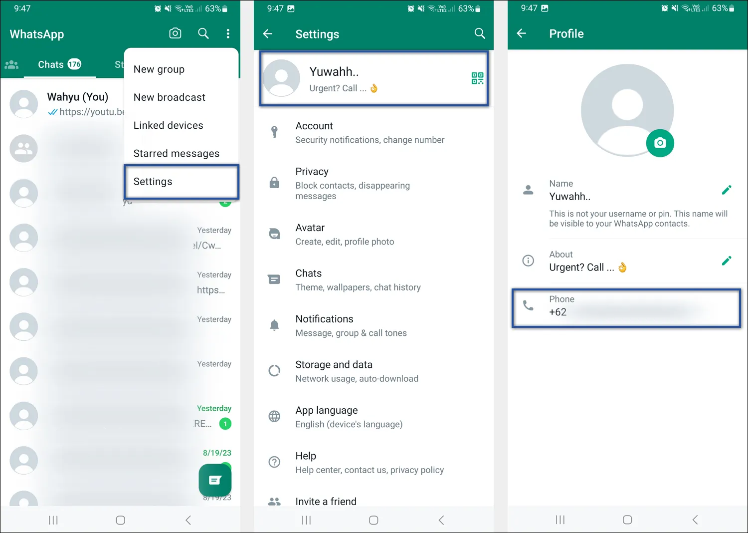 Cek Nomor Indosat via WhatsApp
