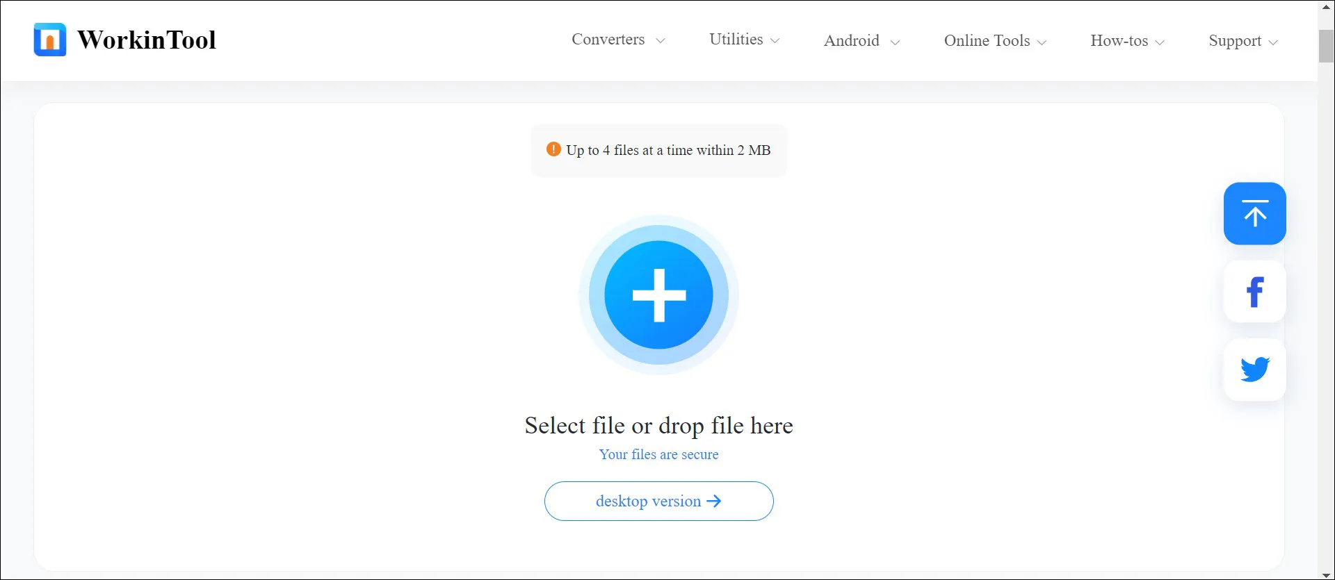 WorkinTool PDF Converter
