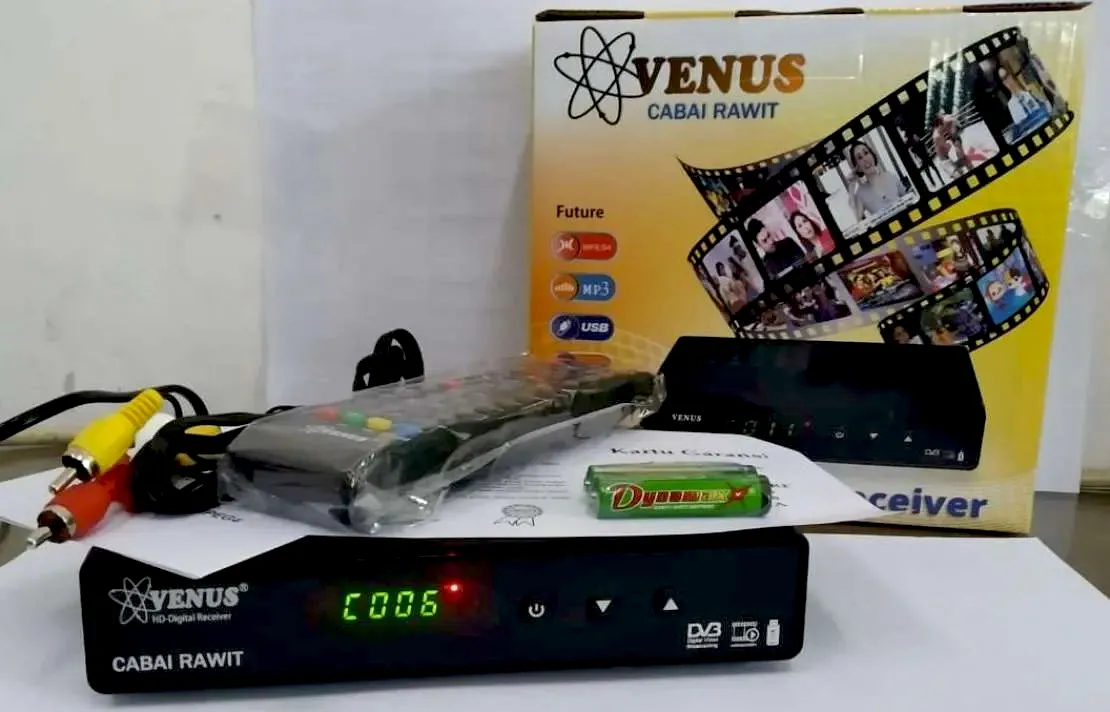 10 Set Top Box Venus Cabai Rawit T2