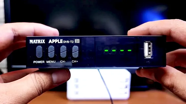 2 Set Top Box Matrix Apple DVBT-2