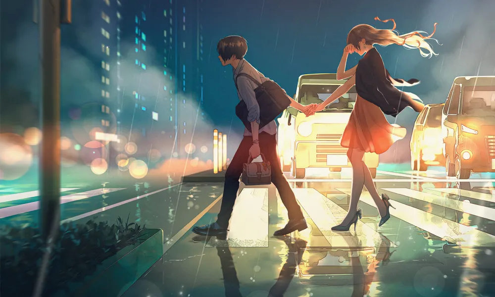 9 Wallpaper HD Anime Couple