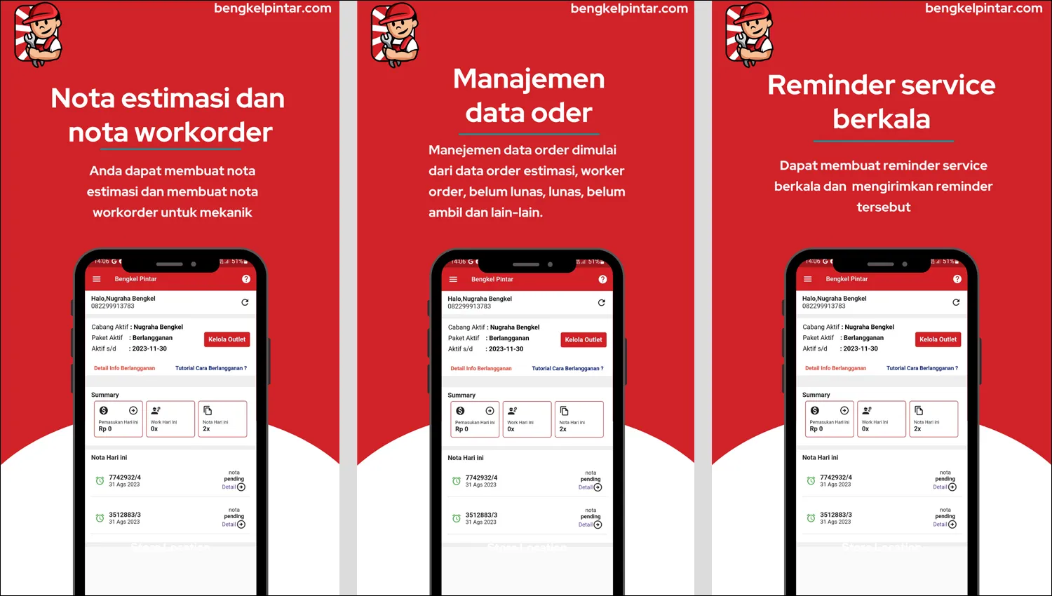 Keuntungan Aplikasi Bengkel Pintar