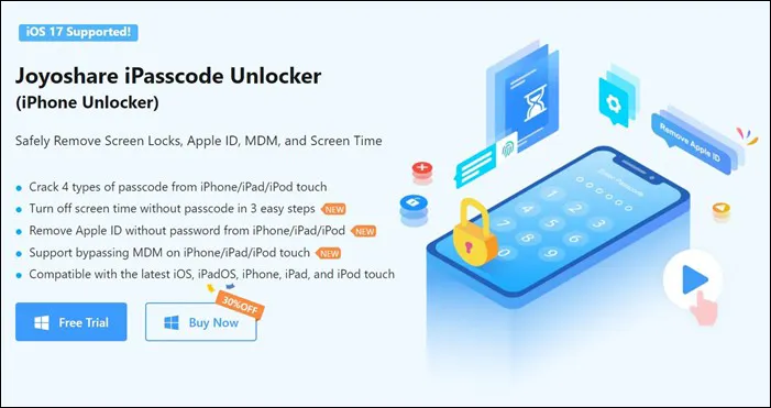 Cara Membuka iPhone Dengan Joyoshare iPasscode Unlocker