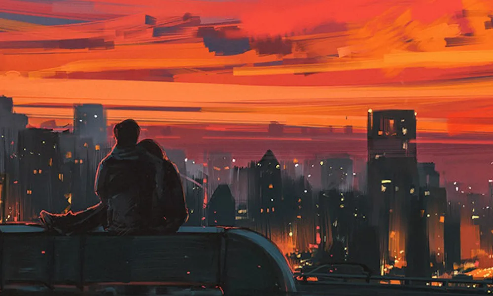 1. Romantic Couple Wallpaper