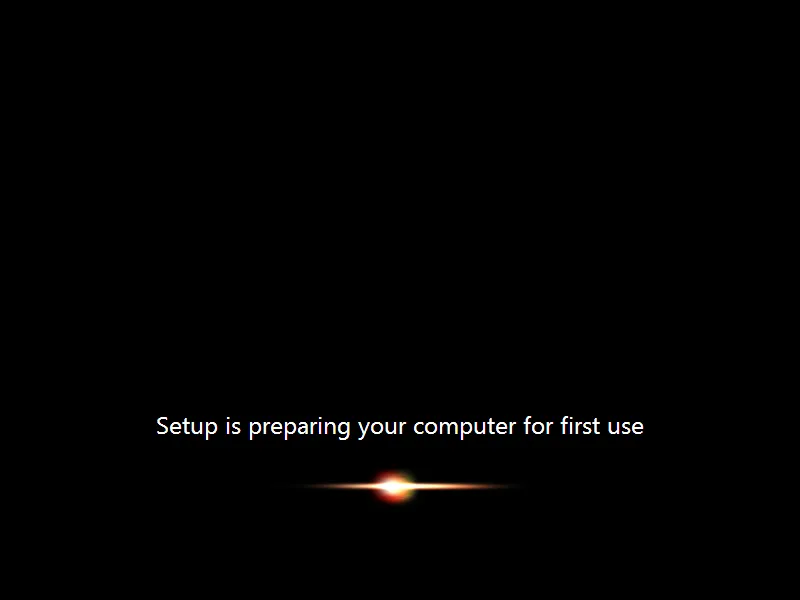 10-4. Proses penyesuaian sistem Windows 7 setelah proses instalasi