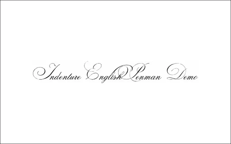 26. Indenture English Penman