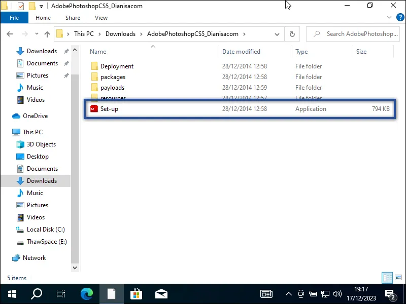 3-1. Setup Adobe Photoshop CS5