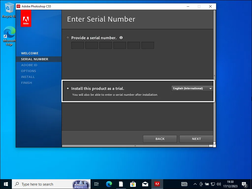 3-4. Serial Number instalasi Adobe Photoshop CS5
