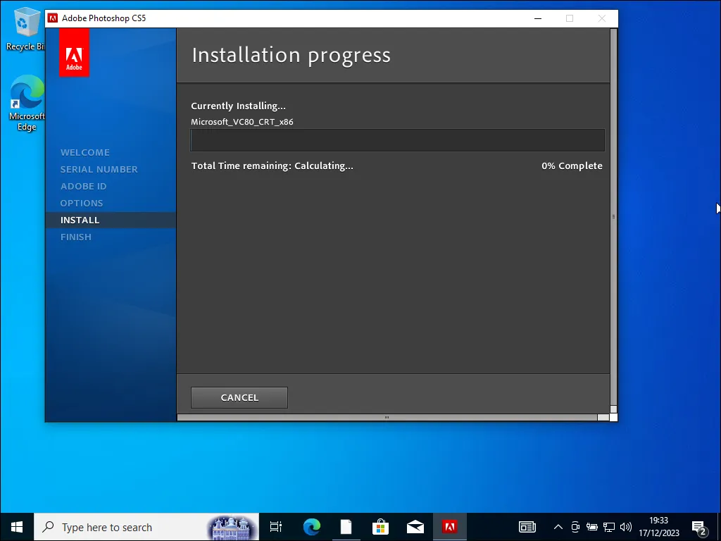 3-7. Proses instalasi Adobe Photoshop CS5 (2)