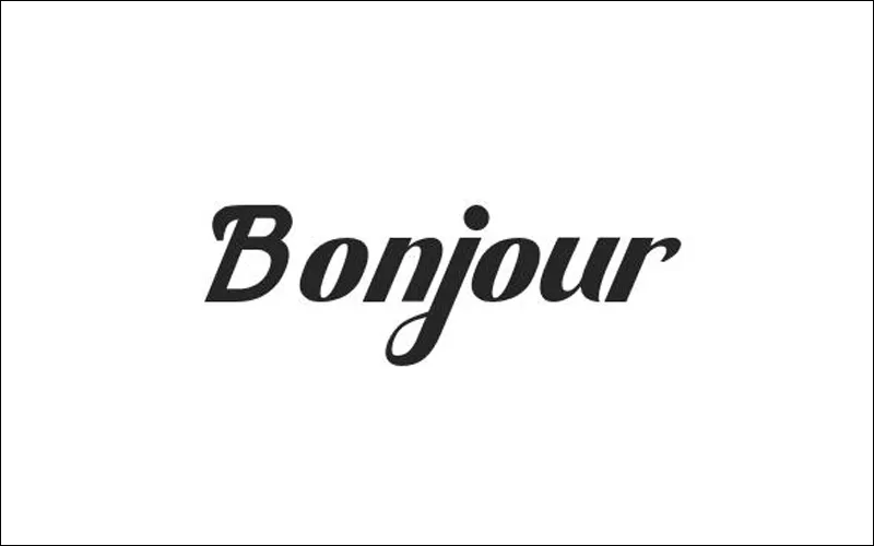 6. Bonjour