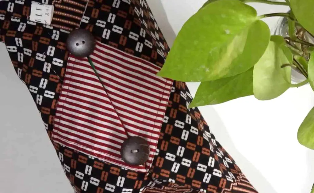 9. Tempat tisu dari kain perca