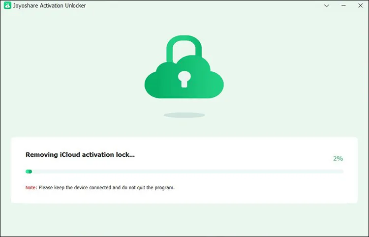 STEP 6 - Proses Menghapus iCloud