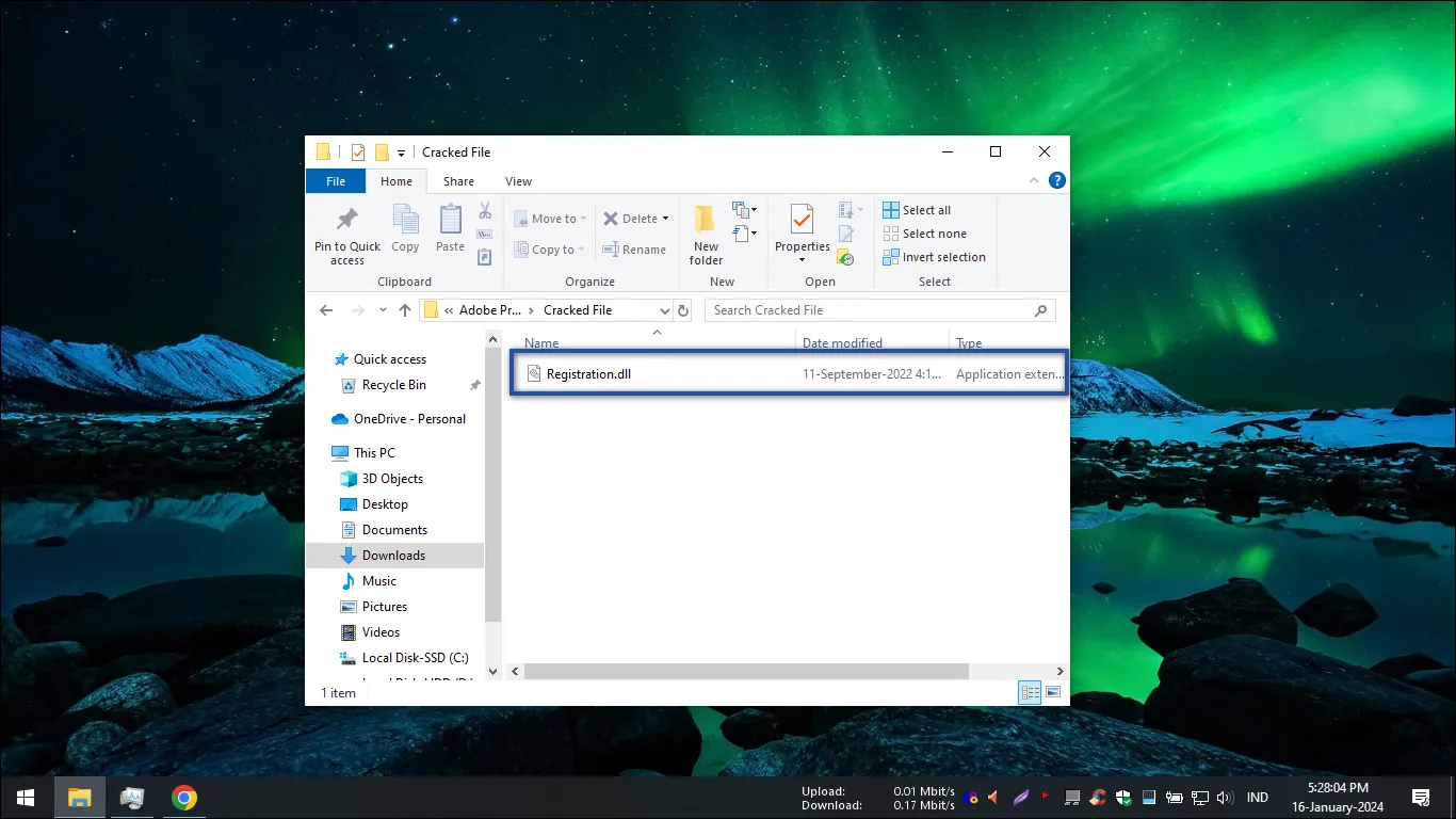 1. Copy paste file aktivasi Adobe Premiere Pro CC 2022