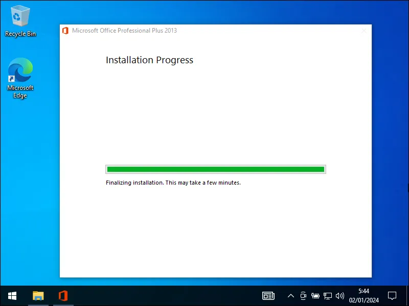 3-5. Proses instalasi Microsoft Office 2013