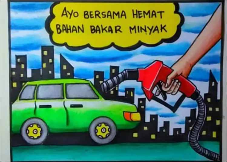 Gambar 13. Ayo Bersama Hemat Bahan Bakar Minyak