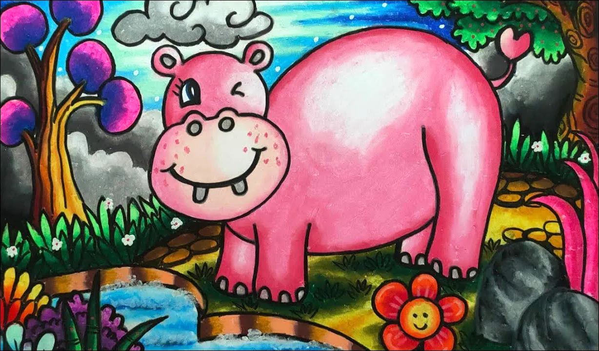 Gambar 22. Kuda Nil Ceria