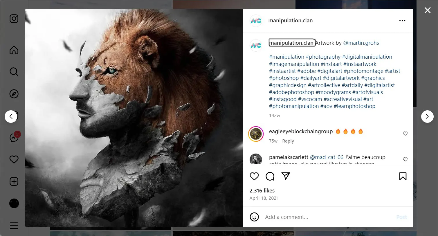 Penggunaan Hashtag di Instagram
