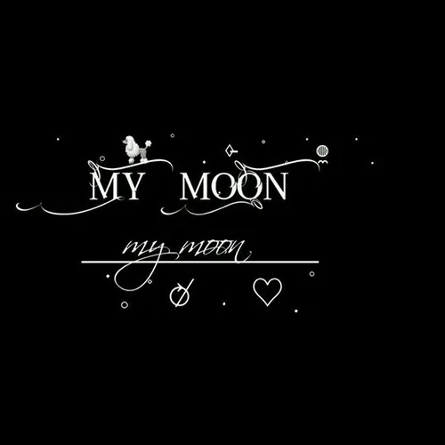 Gambar 04. PP Hitam Polos Aesthetic my moon