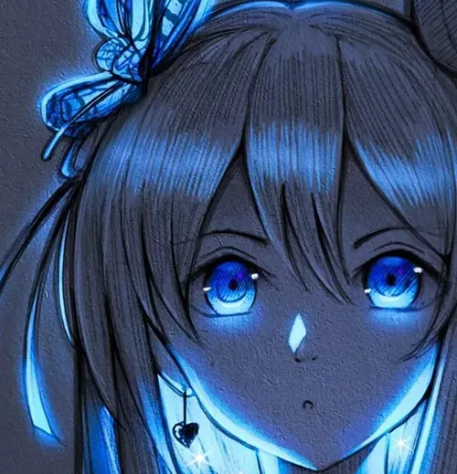 Gambar 04. PP WA Sendiri Menyala warna biru jepitan kupu-kupu