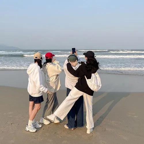 Gambar 07. PP (Foto Profil) Grup Aesthetic foto laut