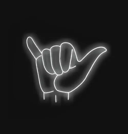 Gambar 08. PP Hitam Polos Keren jari jempol dan kelingking