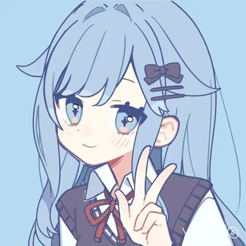 Gambar 09. PP WA Sendiri Anime imut peace