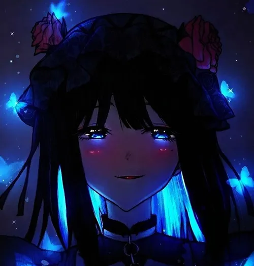 Gambar 09. PP WA Sendiri Menyala kupu-kupu menyala biru