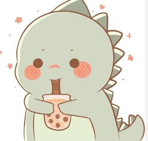 Gambar 10. PP (Foto Profil) Dino Aesthetic boba yummy