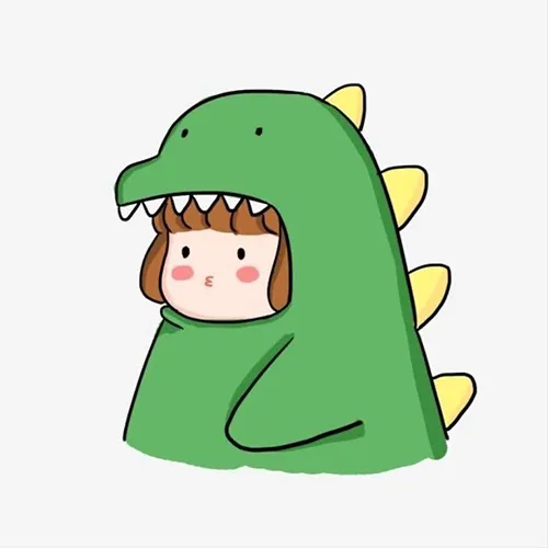 Gambar 10. PP (Foto Profil) Dino Couple kostum (2)