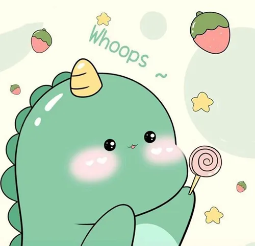 Gambar 11. PP (Foto Profil) Dino Aesthetic whoops