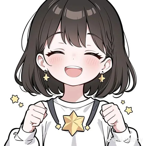 Gambar 11. PP WA Sendiri Anime tersenyum happy