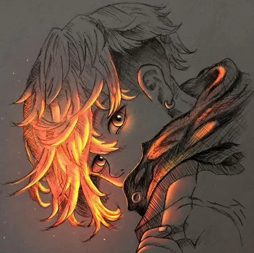 Gambar 14. PP WA Sendiri Menyala dengan rambut kuning menyala