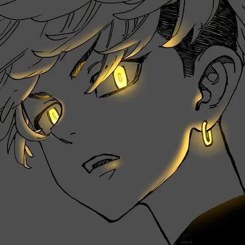 Gambar 16. PP WA Sendiri Menyala dengan anting dan mata kuning menyala