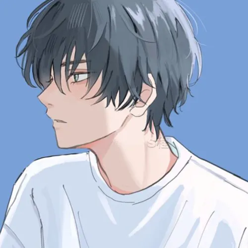 Gambar 21. PP WA Sendiri Anime cowok tampak samping