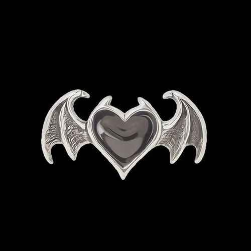 Gambar 24. PP Hitam Polos Aesthetic love kelelawar