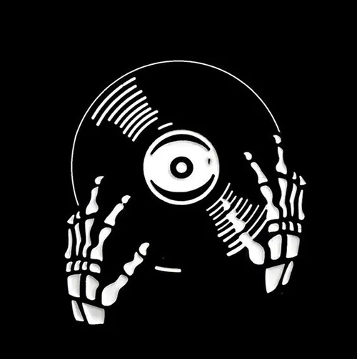 Gambar 26. PP Hitam Polos Keren DJ Tengkorak